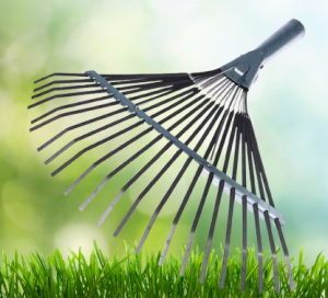 Грабли веерные, регулируемые, металлические, KT-W