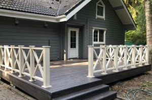 Ограждение из дпк Rusdecking-«Кантри»